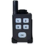 Bipeur mobile supplmentaire sans - fil - porte 600 mtres / 4 zones de dtection / 10 mlodies / vibreur ...