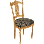 Chaise de cuisine de salle  manger en bois 93x41x47 cm chaise tapisse chaise de chambre chaise en bois ...