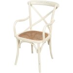 Chaise de cuisine chaise thonet en bois et rotin 90x50x44 cm fauteuil vintage avec accoudoirs chaises ... Chaise de cuisine chaise thonet en bois et rotin 90x50x44 cm fauteuil vintage avec accoudoirs chaises ...