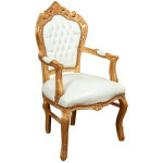 Biscottini - fauteuil lit fauteuil rembourr fauteuil tapiss avec accoudoirs en bois chaise de chambre ...