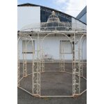 Biscottini - gloriette en fer l350xpr350xh355 cm Biscottini - gloriette en fer l350xpr350xh355 cm