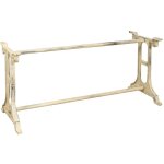 Biscottini - pied de table de jardin structure en fer et fonte massif, idéale pour l'intérieur et l'extérieur ... Biscottini - pied de table de jardin structure en fer et fonte massif, idéale pour l'intérieur et l'extérieur ...
