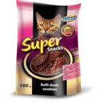 Biscuits moelleux au canard hilton 100 g, friandises pour chat