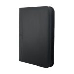 Bisofice porte - documents d'affaires zipp a4 en cuir pu pour entretien, planificateur de documents, ...
