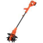 Black + decker outils de jardinage - cultivateur sans fil 18v, 1 batterie 2, 0 ah li - ion, chargeur ...