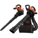 Black + decker souffleur de feuilles �lectrique 3 en 1 beblv300 - qs