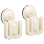 Blanc 2 pi�ces support � pantoufles mural, chaussons �tag�re murale, range chaussure sans per�age avec ...