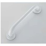 Blanc 400mmbarre d'appui douche , poign�e de douche de s�curit�, barre d'appui wc handicap�, barre de ...