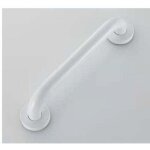 Blanc 400mmbarre d'appui douche , poign�e de douche de s�curit�, barre d'appui wc handicap�, barre de ...