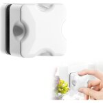 Blanc, aimant aquarium nettoyage, brosse magn�tique aquarium, magnetic fish tank algues cleaner, brosse ...