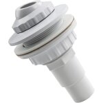 Blanc)buse d'entre de piscine, buse d'entre pour piscines  parois en acier, buse de retour avec tte ...