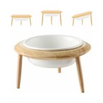Blanc hauteur réglable porte - gamelle surélevée pet gamelles pour chien et chat gamelles chien chat ... Blanc hauteur réglable porte - gamelle surélevée pet gamelles pour chien et chat gamelles chien chat ...