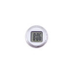 Blanc montre de moto tanche thermomtre, auto - adhsif montage de sortie d'air de voiture affichage ...