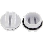Blanc)steinbach accessoire de skimmer bouchon d'hivernage court avec joint torique - ccykxa