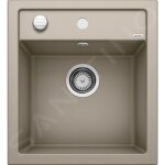 Blanco dalago 45 - vier en silgranit, 465x510 mm, avec commande du vidage, tartufo 517317