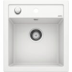 Blanco evier dalago 45 puradur en silgranit avec vidage automatique 46. 5x51cm, blanc (517160) Blanco evier dalago 45 puradur en silgranit avec vidage automatique 46. 5x51cm, blanc (517160)