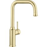 Blanco - livia s - mitigeur d'évier avec bec extractible, or satiné 526687 Blanco - livia s - mitigeur d'évier avec bec extractible, or satiné 526687
