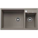 Blanco - metra 9 - Évier en silgranit, 86x50 cm, évier à gauche, tartufo 517364 Blanco - metra 9 - Évier en silgranit, 86x50 cm, évier à gauche, tartufo 517364