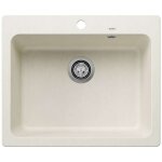 Blanco - naya 6 - Évier en silgranit, 62x51 cm, blanc écru 527128 Blanco - naya 6 - Évier en silgranit, 62x51 cm, blanc écru 527128