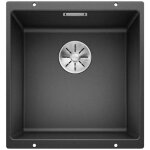 Subline 400 - Évier en silgranit, 43x46 cm, infino, anthracite 523422 - blanco Subline 400 - Évier en silgranit, 43x46 cm, infino, anthracite 523422 - blanco