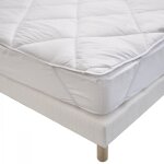 Bleu calin - surmatelas moelleux et respirant - lavable  95c - enveloppe anti - transpiration - 180x200 ...