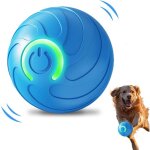 (bleu) g�n�rique 2026 balle intelligente interactive pour chien jouet rechargeable usb � vibration et ...