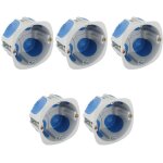 Blm - 5 botiers d'appareillage multimat no air nf pour cloison sche 67 x 40 mm