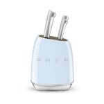 Bloc de 6 couteaux bleu - smeg - kbsf02pb Bloc de 6 couteaux bleu - smeg - kbsf02pb