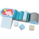 Okwish - lot de 9 blocs de construction souples pour enfants d'ge prscolaire et bbs, aire de jeux ...