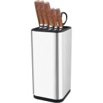 Bloc couteaux cuisine vide - inox porte couteaux de cuisine plus de 8 couteaux - grand range couteaux ...