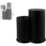 Bloc � couteaux vide, support rond universel pour couteaux, support pour ustensiles de cuisine, bloc ...