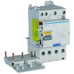 Bloc diff�rentiel double sortie 3p + n 40a 30ma type f hager bdf940f