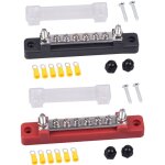 Ahlsen - bloc de distribution d'alimentation 12v - 48v dc bornier electrique barres de distribution d'énergie ... Ahlsen - bloc de distribution d'alimentation 12v - 48v dc bornier electrique barres de distribution d'énergie ...
