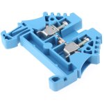 Weidmuller - bloc de jonction rail din wdu, 2. 5mm, a visser, bleu ( prix pour paquet de 10 )