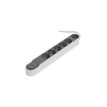 Bloc multiprise parafoudre avec interrupteur 6 prises 16a 1, 5m gris - chacon Bloc multiprise parafoudre avec interrupteur 6 prises 16a 1, 5m gris - chacon