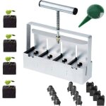 Bloc de terreau manuel 4pcs 5cm pour planter des graines presse motte pour semis outil pour planter des ...