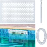 Blocage de skimmer de piscine - grille de protection anti - d�bris pour skimmer de piscine, syst�me de ...