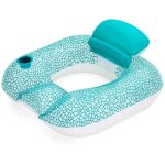 Chaise de natation gonflable bleue bestway 43097