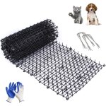 Bluedeer - 1 pi�ce tapis anti chat anti chiens pour exterieur et int�rieur, tapis pic de jardin anti ...