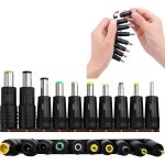 Bluedeer - lot de 10 adaptateurs d'alimentation cc universels 8 en 1 - 5, 5 x 2, 1 mm - prise femelle ...