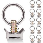 Bluedeer - 10pcs pions d'arrimage aéro rail arrimage pion d'ancrage anneau ferrures avec anneau 1500 ... Bluedeer - 10pcs pions d'arrimage aéro rail arrimage pion d'ancrage anneau ferrures avec anneau 1500 ...