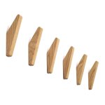Lot de 6 patres en bois vintage, patres en bois, capacit de charge 5 kg, patres murales, patres ...