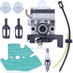 Carburateur pour dbroussailleuse tuyau joint bougie d'allumage kit pour filtre  essence moteur honda ...