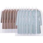 Housses de vtements, 12 pcs housse pour costume / penderie protection pliable ?sac de vtement, protection ...