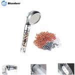 Bluedeer - pommeau de douche �conomique anti - calcaire & bouton stop eau marque fran�aise eco2 - spa� ...