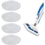 Serpillères remplacement pour polti kit 4 pièces, balai vapeur en microfibre vadrouilles de rechange ... Serpillères remplacement pour polti kit 4 pièces, balai vapeur en microfibre vadrouilles de rechange ...