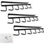 Fitags - lot de 3 armoire insert porte tasses, crochets de rangement pour tasses verre à vin cuisine ... Fitags - lot de 3 armoire insert porte tasses, crochets de rangement pour tasses verre à vin cuisine ...
