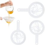 Fitags - 3 pices filtre a tamis fin, filtre tamis cuisine, filtre de cuisine en nylon, passoire alimentaire ...