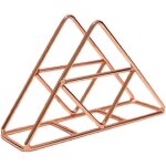 Porte - serviettes triangle en or rose porte - serviettes rétro de luxe porte - serviettes en papier ... Porte - serviettes triangle en or rose porte - serviettes rétro de luxe porte - serviettes en papier ...