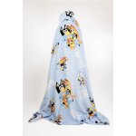 Plaid � capuche 120x150 cm bluey, bingo, dingo et chilli